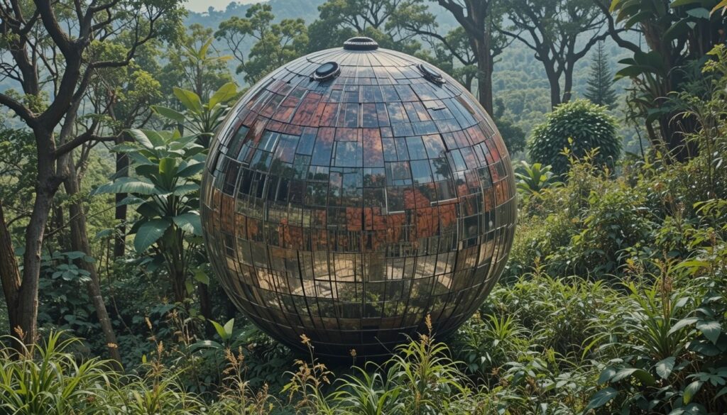 mysterious sphere in Colombia