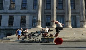 Daring Stunt Gone Wrong: Masked Climber Arrested After Scaling NYC Tram!