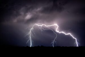 Lightning Bolt Nearly Hits Child in California Storm