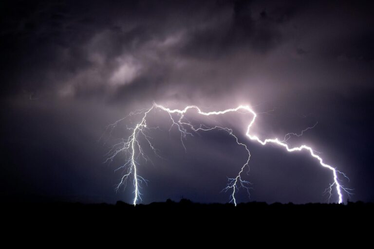 Lightning Bolt Nearly Hits Child in California Storm