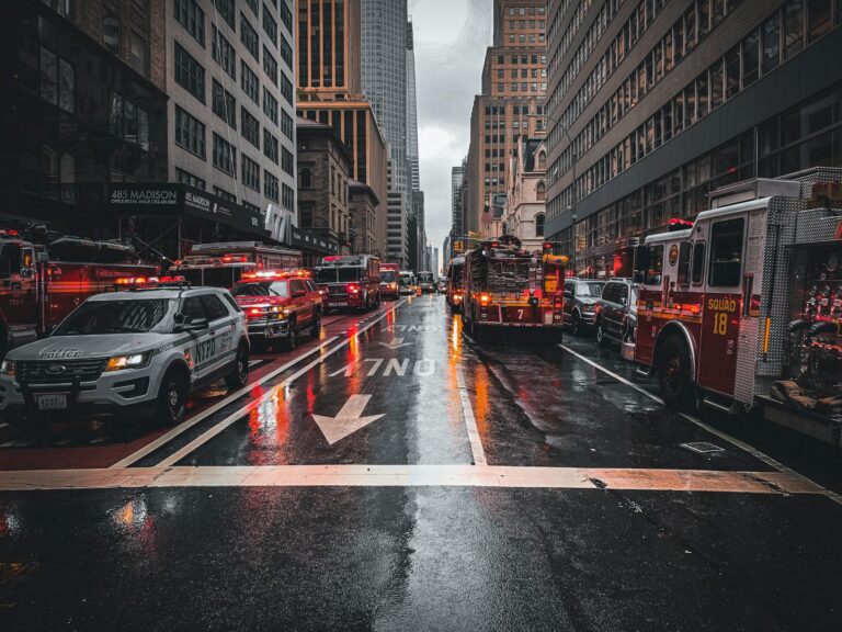 Shocking Arson Attack: 8 NYPD Vehicles Set on Fire in Brooklyn!