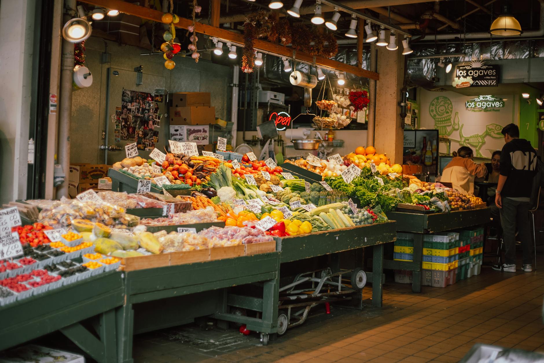 Top 4 Auto Stocks to Buy After May Sales Data: Maruti to Escorts 4 Colorful indoor market stall with an array of fresh fruits and vegetables on display. - Top 4 Auto Stocks to Buy After May Sales Data: Maruti to Escorts